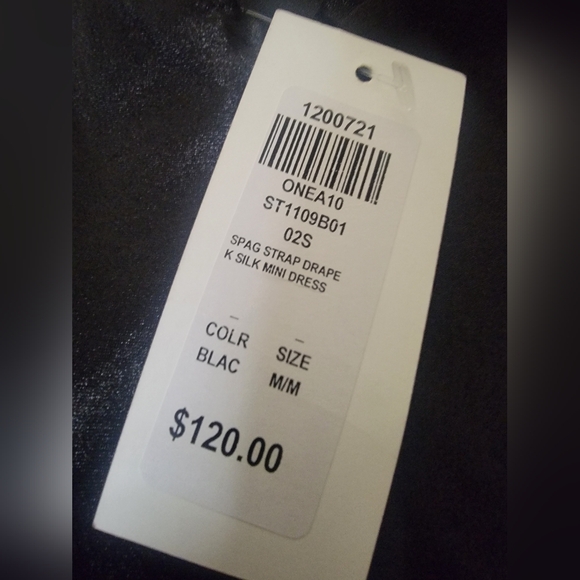 Selfie Leslie Spaghetti Strap Satin Mini Dress - Picture 5 of 6